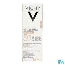 Load image into Gallery viewer, Vichy Cap Sol Uv-age Daily Tint.light Spf50+ 40ml