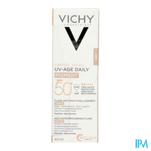 Load image into Gallery viewer, Vichy Cap Sol Uv-age Daily Tint.light Spf50+ 40ml