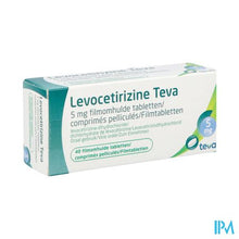 Afbeelding in Gallery-weergave laden, Levocetirizine Teva 5mg Filmomh Tabl 40 X 5mg