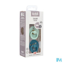 Load image into Gallery viewer, Bibs 2 Fopspeen Duo Mint/forest Lake 2