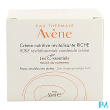 Afbeelding in Gallery-weergave laden, Avene Essentiels Rijke Revit. Voedende Cr 50ml