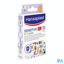 Charger l'image dans la galerie, Hansaplast Sensitive Kids Xl 6x7cm Strips 10