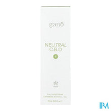 Charger l'image dans la galerie, Gano Care Neutral 5% Cbd Olie 15ml