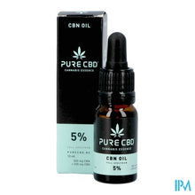 Afbeelding in Gallery-weergave laden, Pure Cbd 250mg Cbn 500mg Oil Full Spectrum 5% 10ml