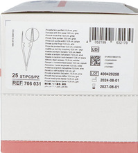 Afbeelding in Gallery-weergave laden, Mediset Pincet Fijne Punt.grijs 12,5cm 25 7060313