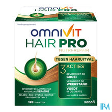 Charger l'image dans la galerie, Omnivit Hair Pro Nutri Repair Comp 120