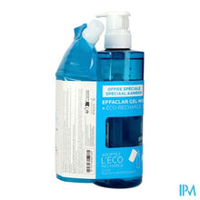 Load image into Gallery viewer, Lrp Effaclar Gel Mouss.400ml + Refill 400ml -50%