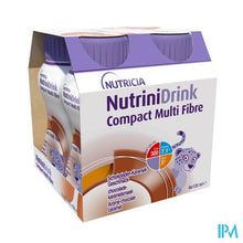 Afbeelding in Gallery-weergave laden, Nutrinidrink Compact Mult Fibre Chocosmaak 4x125ml