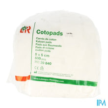 Load image into Gallery viewer, Cotopads Katoen 5x 5cm 500 39840