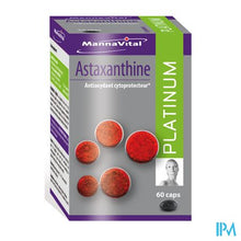 Afbeelding in Gallery-weergave laden, Mannavital Astaxanthine Platinum Caps 60