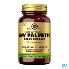 Charger l'image dans la galerie, Solgar Saw Palmetto Berry Extr.zaagpalm V-caps60