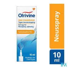 Afbeelding in Gallery-weergave laden, Otrivine Sine Conserv. 0,05% Spray 10ml