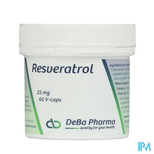 Afbeelding in Gallery-weergave laden, Resveratrol Caps 60x25mg Deba
