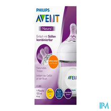 Afbeelding in Gallery-weergave laden, Philips Avent Zuigfles Natural 125ml