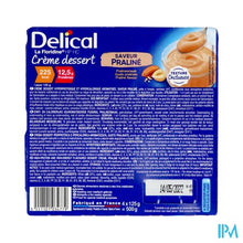 Afbeelding in Gallery-weergave laden, Delical Creme Dessert La Floridine Praline 4x125g