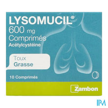 Load image into Gallery viewer, Lysomucil 600 Tabl 10 X 600mg