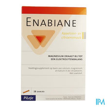 Afbeelding in Gallery-weergave laden, Enabiane Sinaas-citroen+zoetstof Stick 28x10g