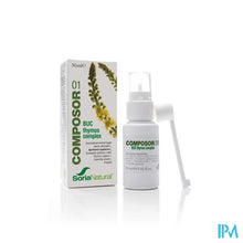 Afbeelding in Gallery-weergave laden, Soria Composor Buccosor Keelspray + Propolis 30ml