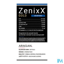 Afbeelding in Gallery-weergave laden, Zenixx Gold Caps 120x890mg Nf