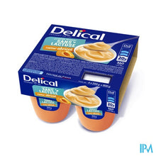 Charger l'image dans la galerie, Delical Creme Dessert Hp-hc Z/lact.abrikoos 4x125g