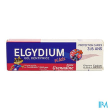 Afbeelding in Gallery-weergave laden, Elgydium Kids Tandpasta Grenadine Tube 50ml