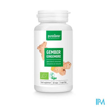 Afbeelding in Gallery-weergave laden, Purasana Vegan Gember V-caps 60