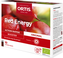 Afbeelding in Gallery-weergave laden, Ortis Red Energy Bio Alc 10x15ml
