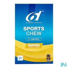 Load image into Gallery viewer, 6d Sports Chew Banana 6x38g
