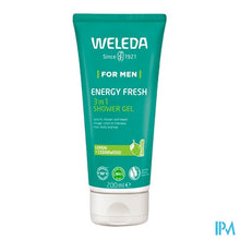 Afbeelding in Gallery-weergave laden, Weleda Men Energy Fresh 3in1 Douchegel Tube 200ml
