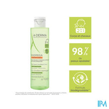 Load image into Gallery viewer, Aderma Exomega Control Reinigingsgel 2in1 200ml