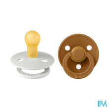 Charger l'image dans la galerie, Bibs 1 Fopspeen Duo Haze/caramel 2