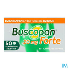 Load image into Gallery viewer, Buscopan Forte 20mg Filmomh Tabl 50