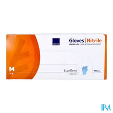 Load image into Gallery viewer, Abena Excellent Handschoen Nitrile M Blauw