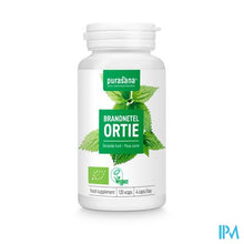 Afbeelding in Gallery-weergave laden, Purasana Vegan Brandnetel Bio Caps 120x210mg