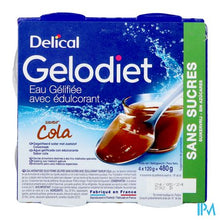 Charger l'image dans la galerie, Gelodiet Gelwater Zoetstof Cola Pot 4x120g