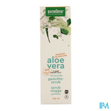 Afbeelding in Gallery-weergave laden, Purasana Vegan Aloe Vera Zuiv. Gezichtsscrub 100ml