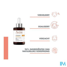 Load image into Gallery viewer, Avene Vitamine Activ Cg Corr.serum Stral Teint30ml