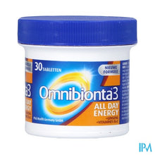 Load image into Gallery viewer, Omnibionta3 All Day Energy Multivitamines voor Energie (30 tabletten)
