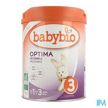 Load image into Gallery viewer, Babybio Optima 3 Peutermelk 800g