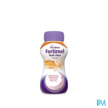 Afbeelding in Gallery-weergave laden, Fortimel Multifiber 1.5kcal aardbei 4x200ml