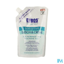 Afbeelding in Gallery-weergave laden, Eubos Creme Douche Sensitive Refill 400ml