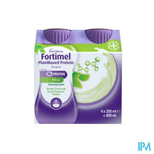 Afbeelding in Gallery-weergave laden, Fortimel Plantbased Protein Romige Erwt 4x200ml