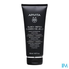 Afbeelding in Gallery-weergave laden, Apivita Black Cleansing Gel Face & Eyes Tube 150ml