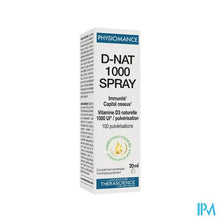 Afbeelding in Gallery-weergave laden, D-nat 1000 Spray 20ml Physiomance Phy303