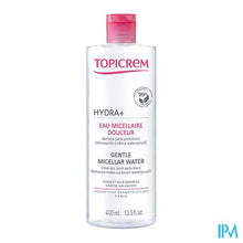 Afbeelding in Gallery-weergave laden, Topicrem Hydra+ Zacht Micellair Water 400ml