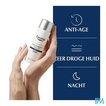 Afbeelding in Gallery-weergave laden, Eucerin Hyaluron Filler Extra Rijk Nachtcreme 50ml