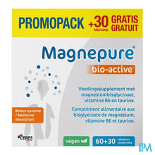 Afbeelding in Gallery-weergave laden, Magnepure Bio Active Promopack Comp 60 + 30 Gratis