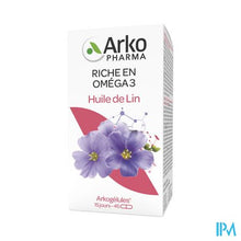 Afbeelding in Gallery-weergave laden, Arkocaps Lijnzaadolie 60