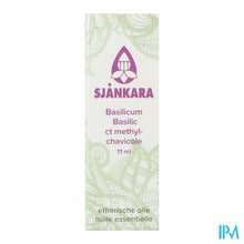 Afbeelding in Gallery-weergave laden, Sjankara Basilicum Methylchavic.ess. Olie Bio 11ml