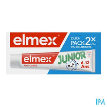 Charger l'image dans la galerie, ELMEX® JUNIOR TANDPASTA TUBE 2x75ML